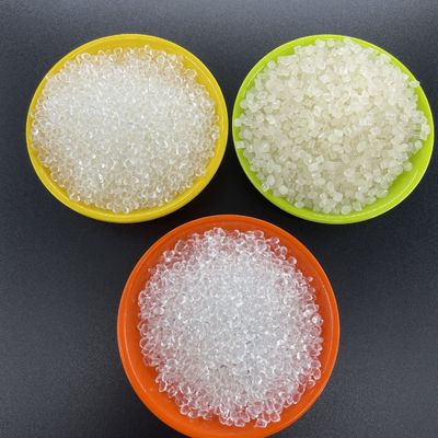Vervormbare plastic thermoplastische polymer pellets Perlen Transparante op maat
