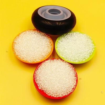 Hydrolysis-resistant and high/low temperature resistant TPU raw materials are used in casters.