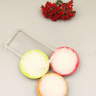 Flexible polyether TPU plastics pellet stuffing Transparent