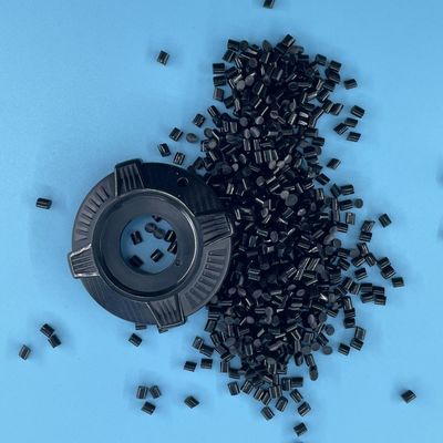 GRS 85A TPU Elastomeer Granulaat Zwart Slijtvast Gerecycled Kunststof Materiaal 100% Gerecycled TPU