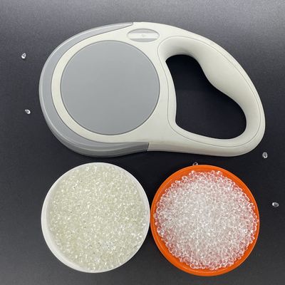 Flexible polyether TPU plastics pellet stuffing Transparent