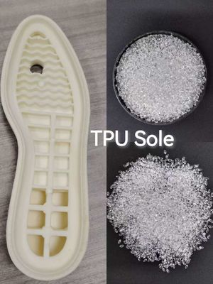 Shore A 70 Hardheid Transparant TPU voor Extrusie Vormen veilig te gebruiken