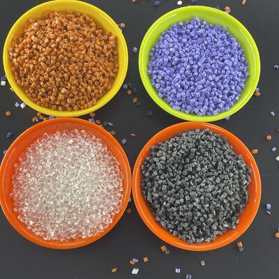 Vezel-gemodificeerd TPU-materiaal Hoge transparantie Originele kleur Aanpasbaar Polymere met hoog moleculair gewicht